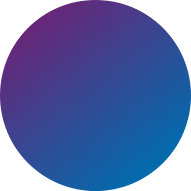 Échantillon de couleur du violet au bleu