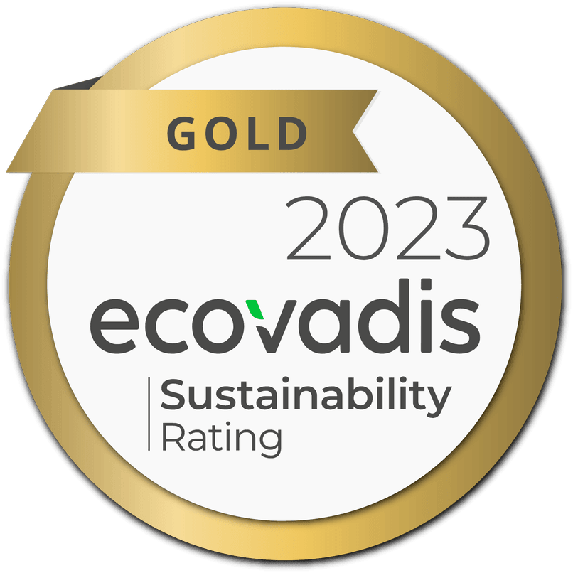 2023 ecovadis Gold Sustainability Rating