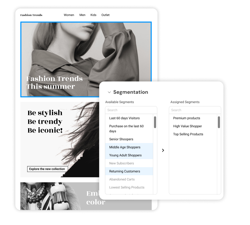 Native Personalization CoreMedia 800x720
