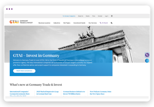 CoreMedia GTAI Client Story