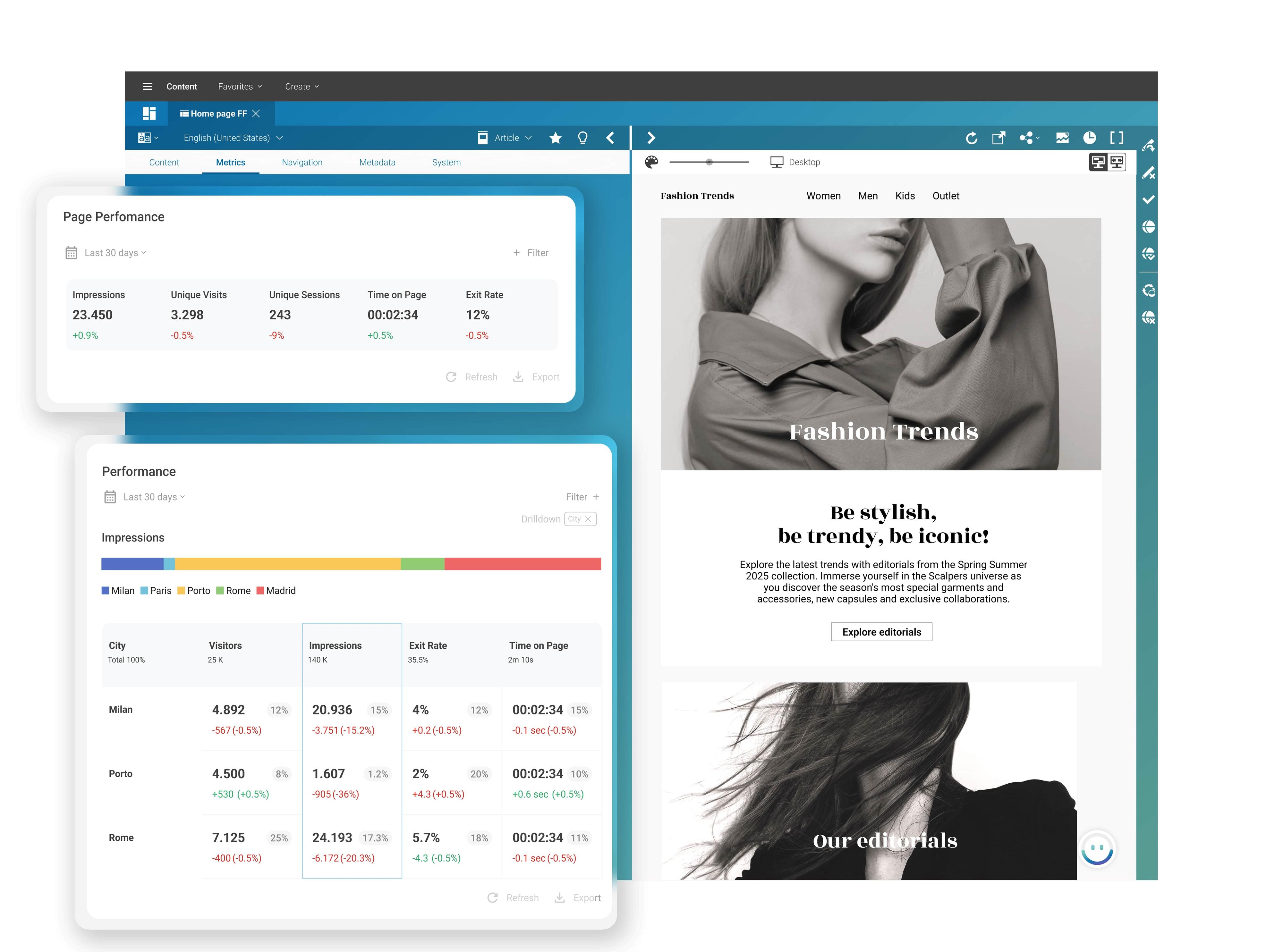 CoreMedia Content Cloud 2506 – Einblicke in native Seiten