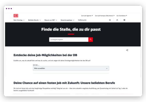 DEUTSCHE BAHN desktop site page screenshot 