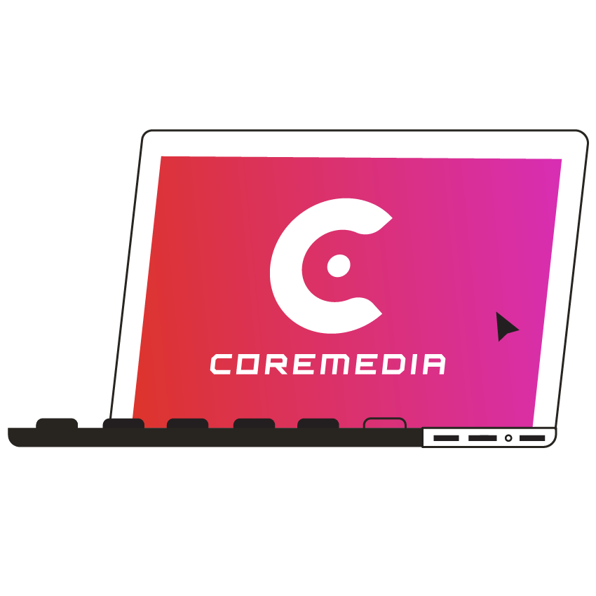 Book a demo laptop coremedia square