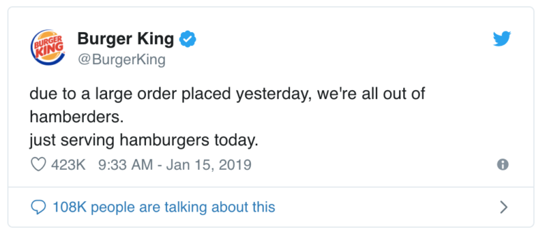 Burger Kind Hamberders