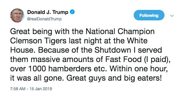 Trump Hamberders