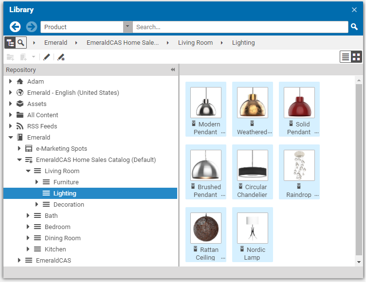 Screenshot HCL Connector